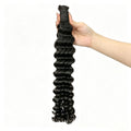 Deep Wave No-Weft Bulk Human Hair (Boho Braids)