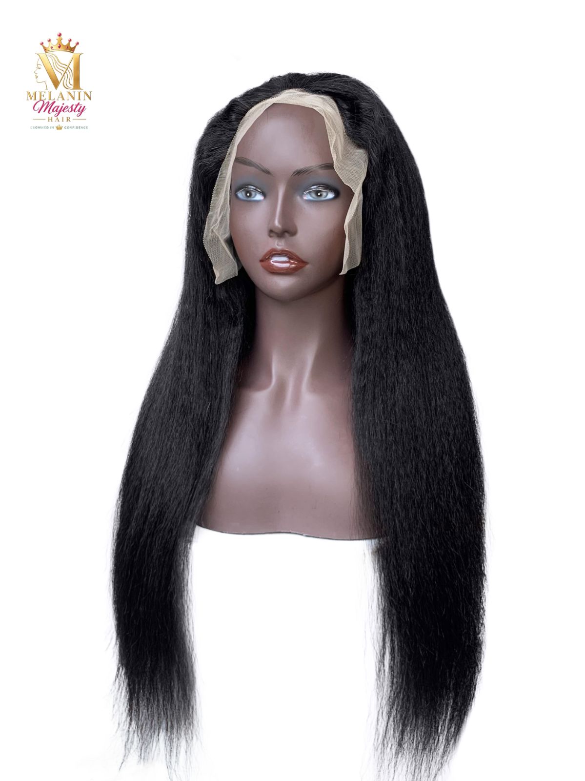 Kinky Straight 13×6 HD Lace Front Wig